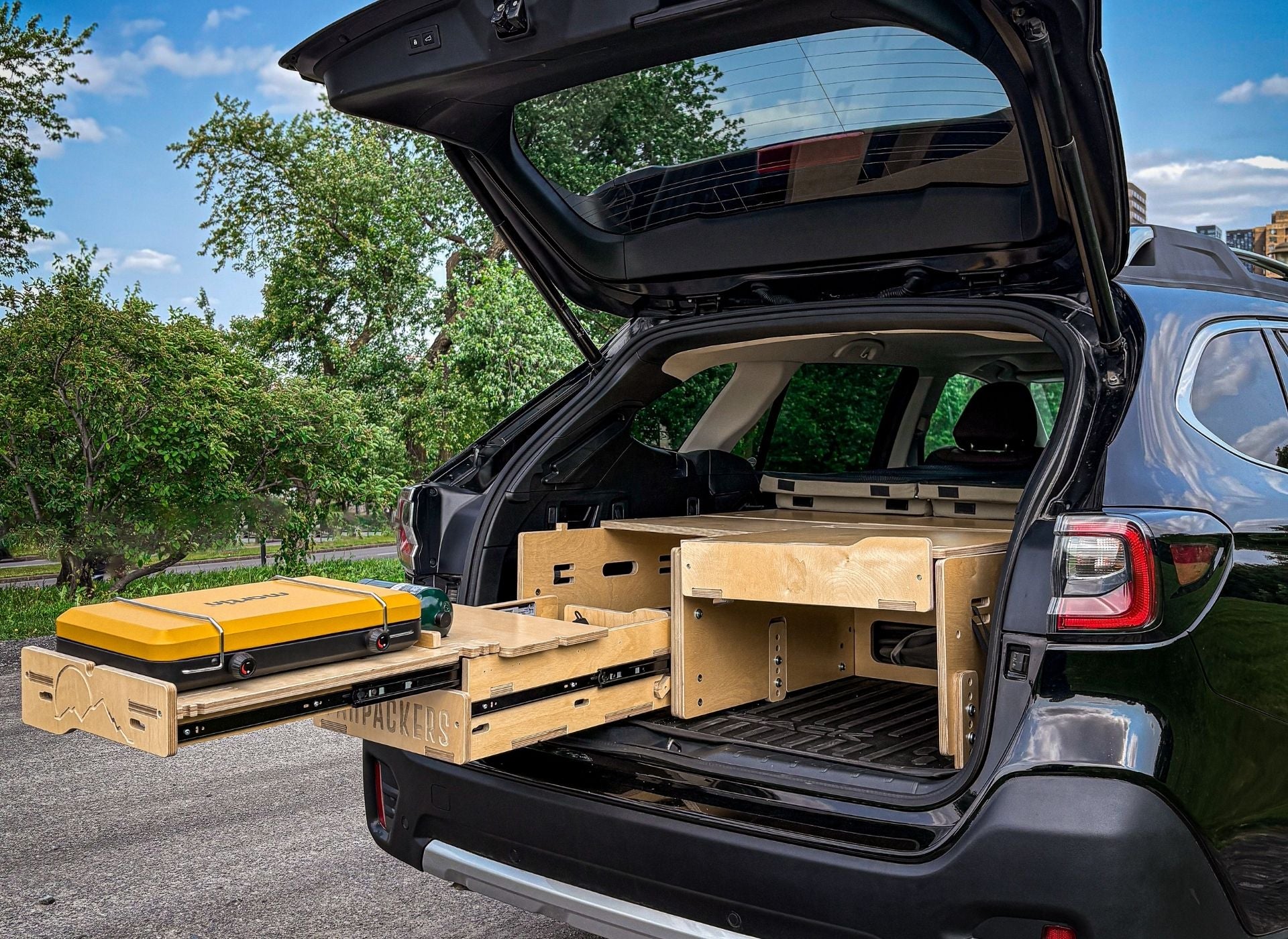 Car Camping Kit Drawer System