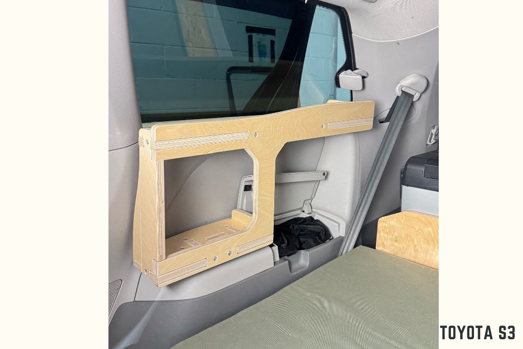 Duo d’étagères pour minivan - Toyota Sienna | Vanpackers®