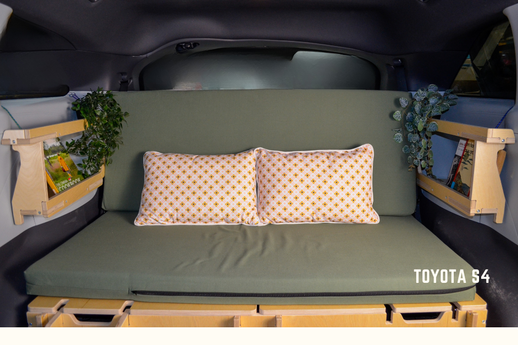 Duo d’étagères pour minivan - Toyota Sienna | Vanpackers®