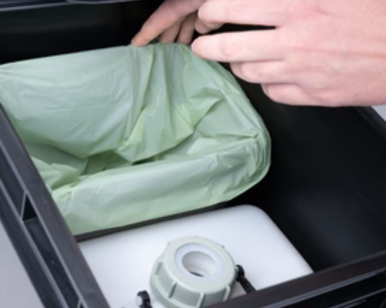 OPTION | Ensemble toilette BOXIO et adaptation pour kit minivan | Vanpackers®