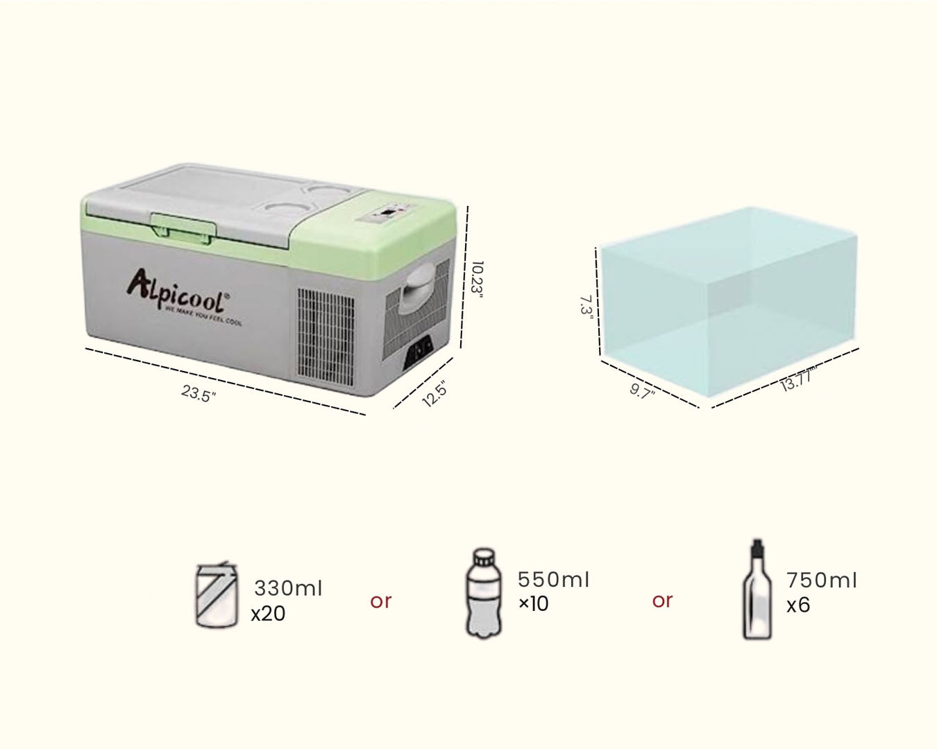 Y16 - 12V Electric cooler | Alpicool®