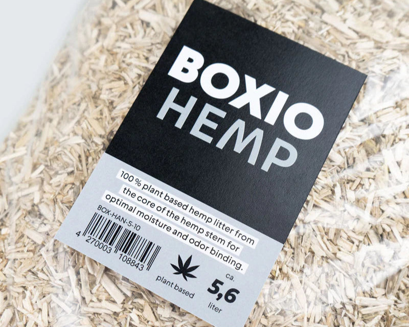 Litière de chanvre 5,6L | BOXIO
