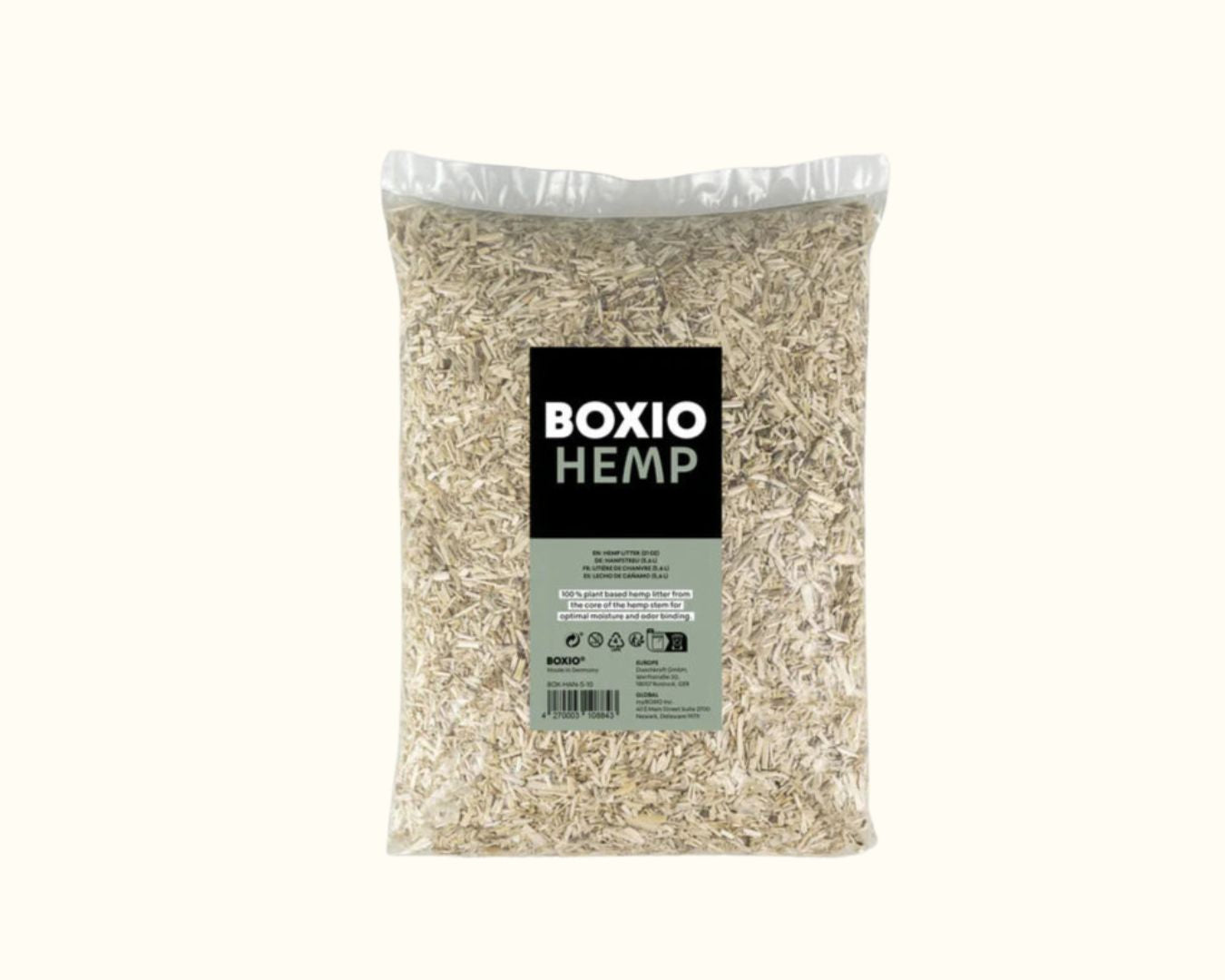 Litière de chanvre 5,6L | BOXIO