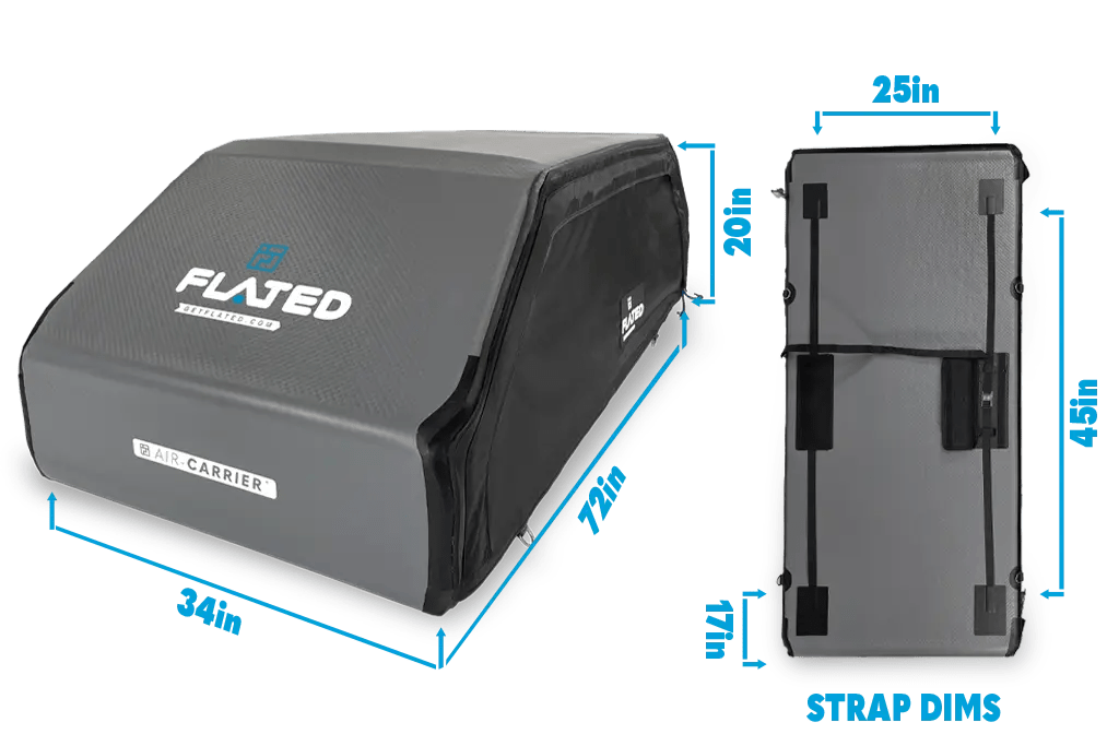 Air-Carrier® - LARGE CARRIER 23 (23ft3) | FLATED®