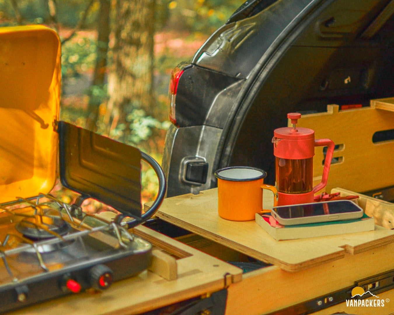 Kitchen Box & Box Plus - Trunk kitchen | Vanpackers®