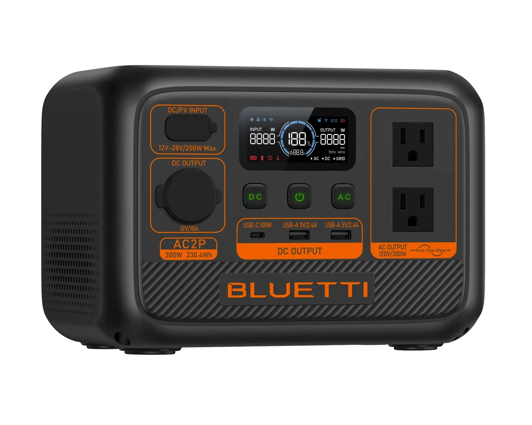 Power Bank with AC Outlet AC2P
