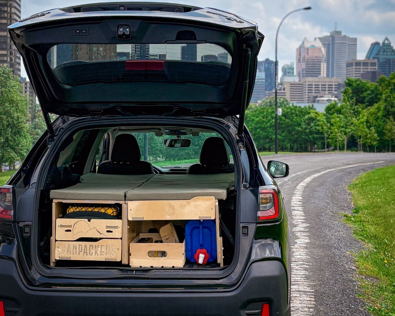 Car-camping conversion kit