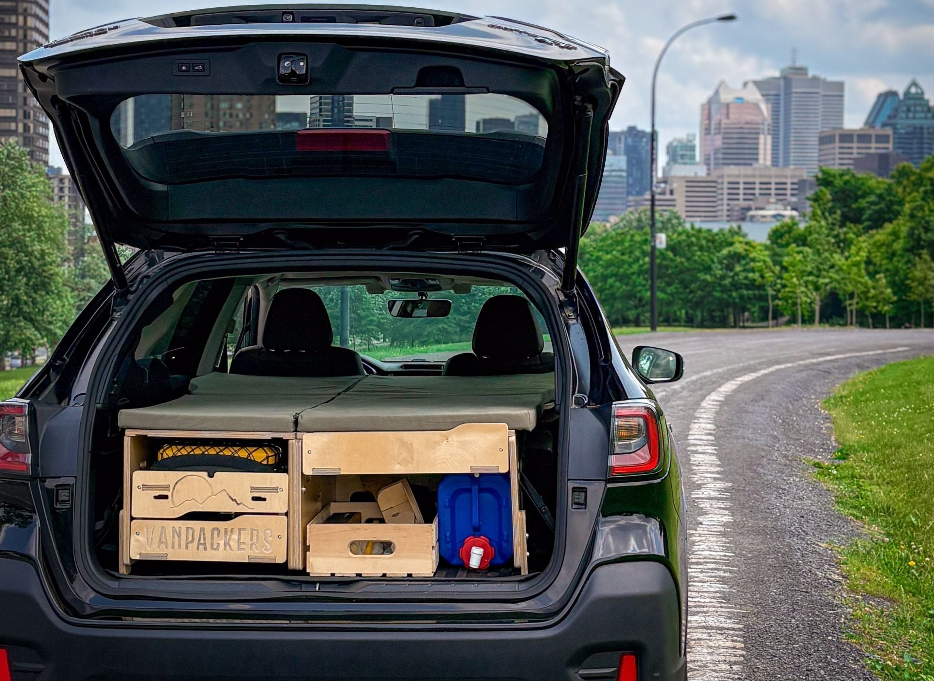 Car-camping conversion kit