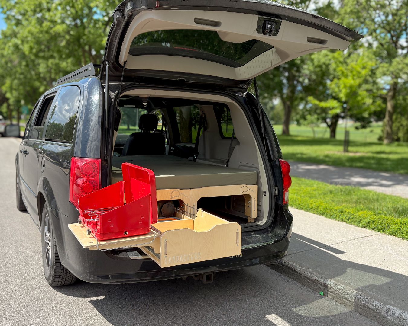 Double kit open drawer legs