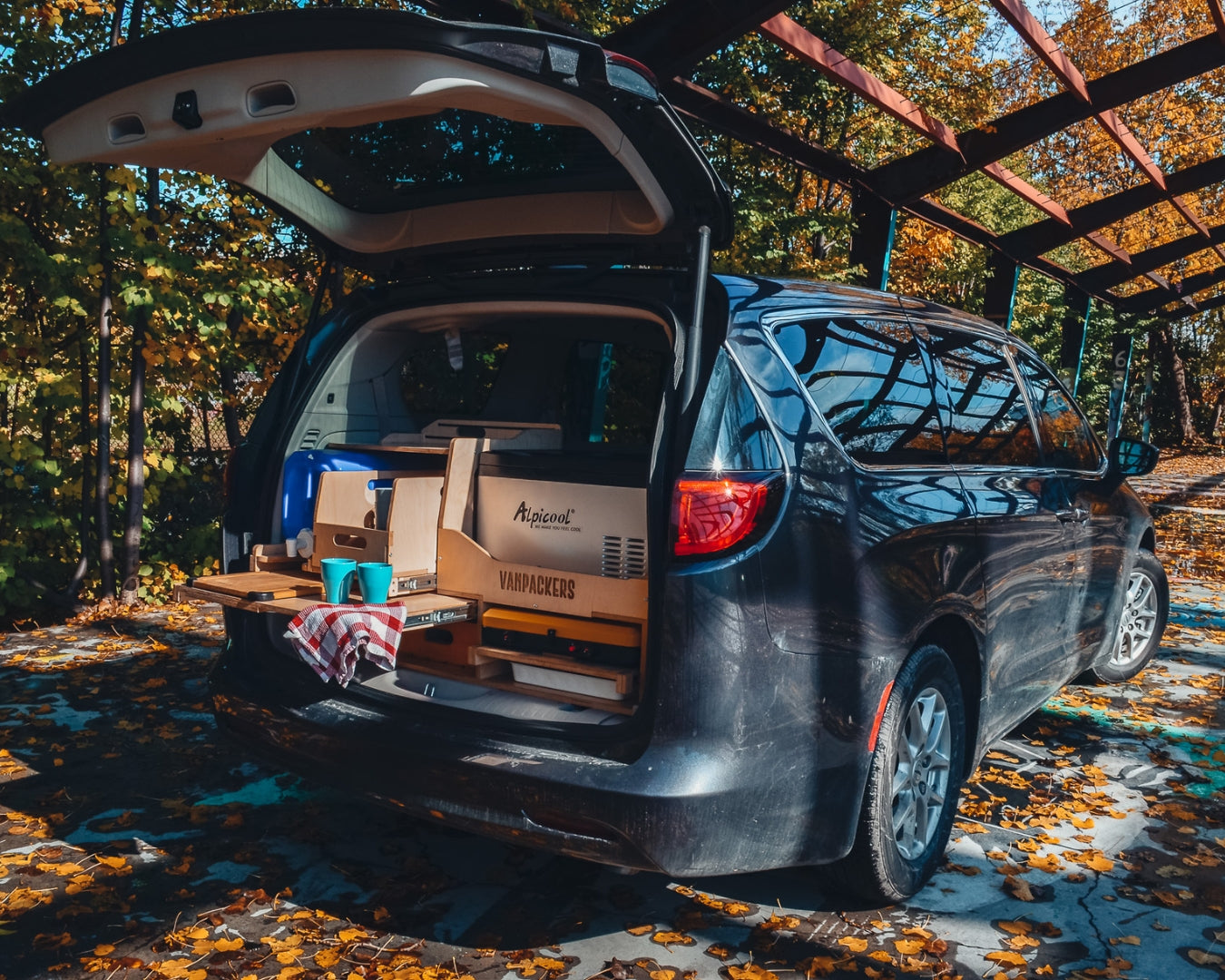 Kit de conversion pour Chrysler Pacifica/Voyager/Grand Caravan | Vanpackers®