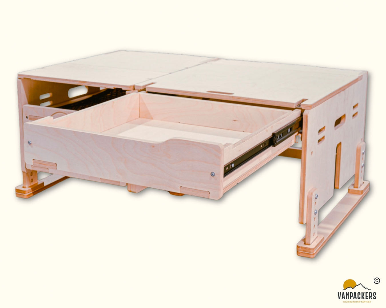 Kitchen Box & Box Plus - Trunk kitchen | Vanpackers®