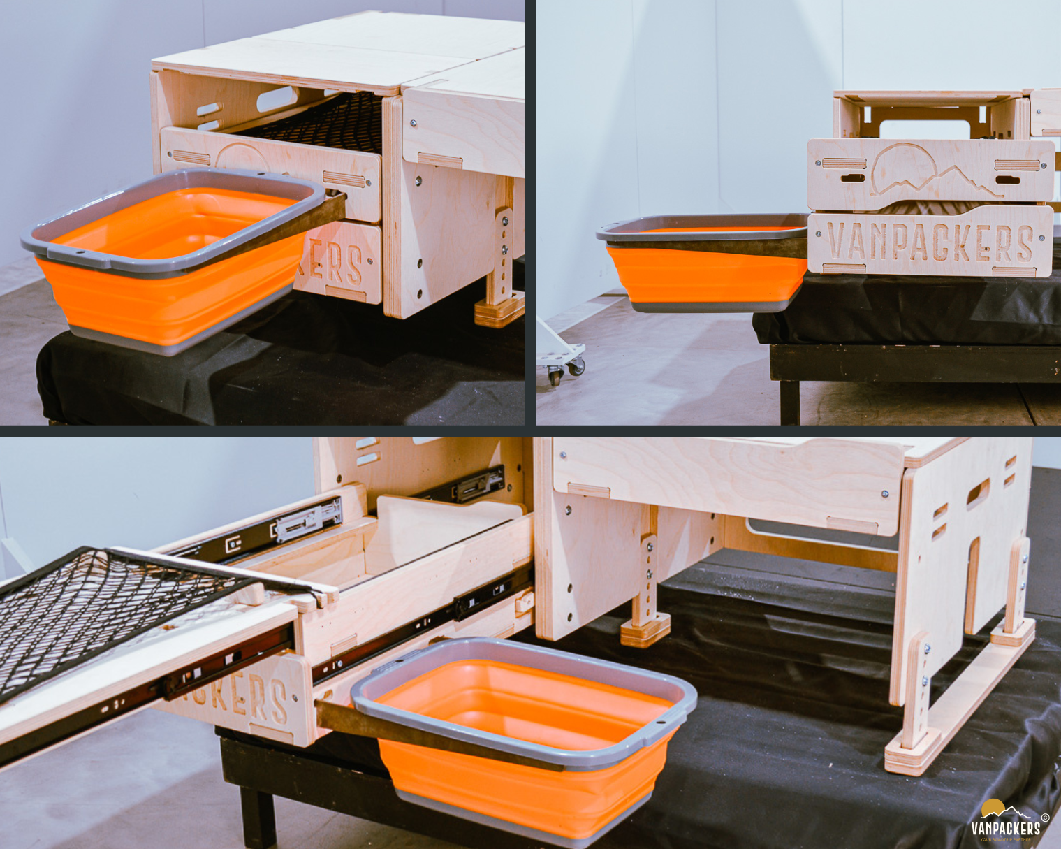 Kitchen Box & Box Plus - Trunk kitchen | Vanpackers®