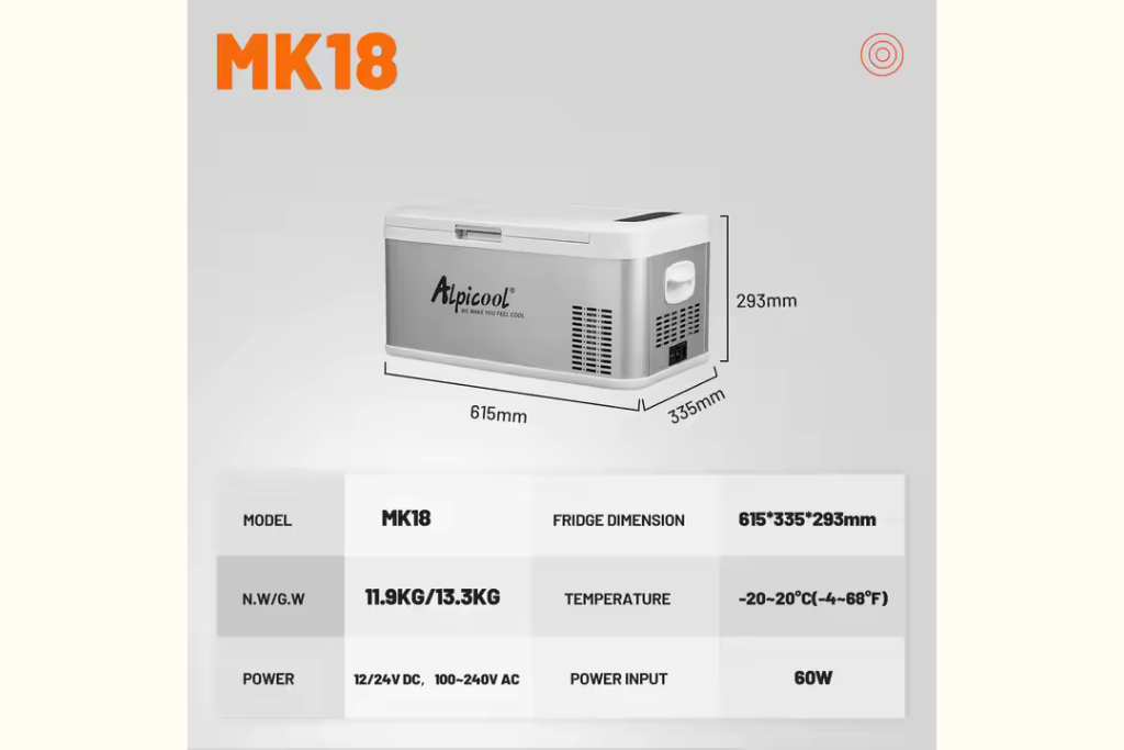 MK18 - 12V Electric cooler | Alpicool®