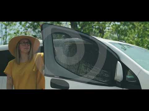 Front Doors Bug Screens for Nissan NV200 Video