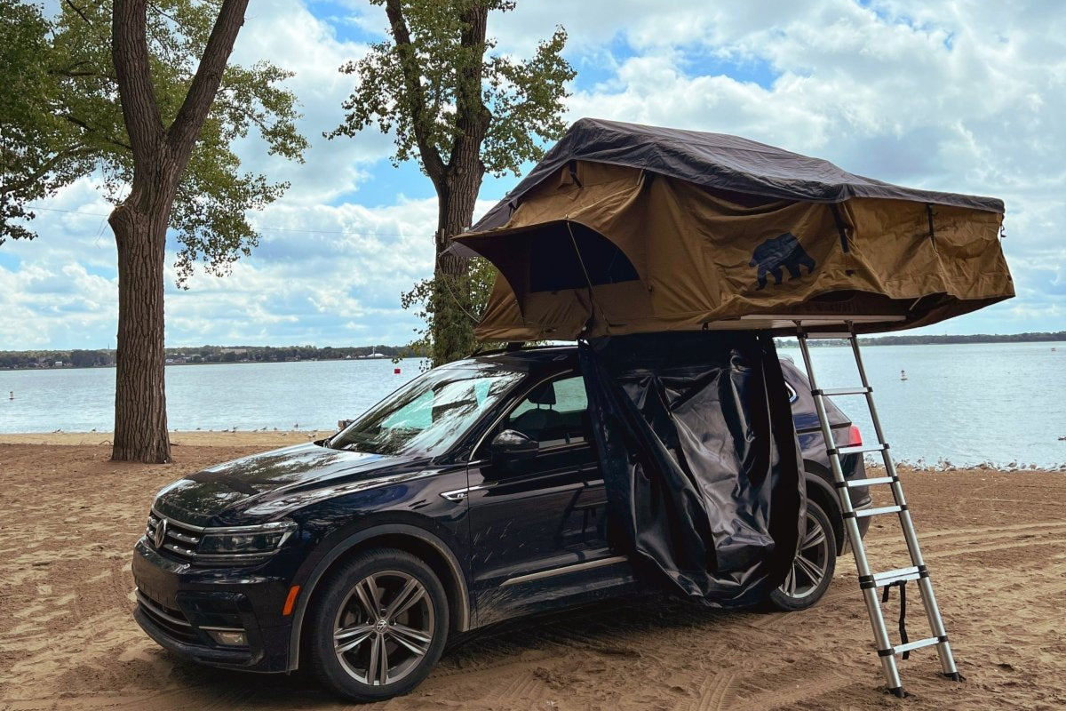 Revelstoke XE rooftop tent 3-4 people | The Wild Tribe
