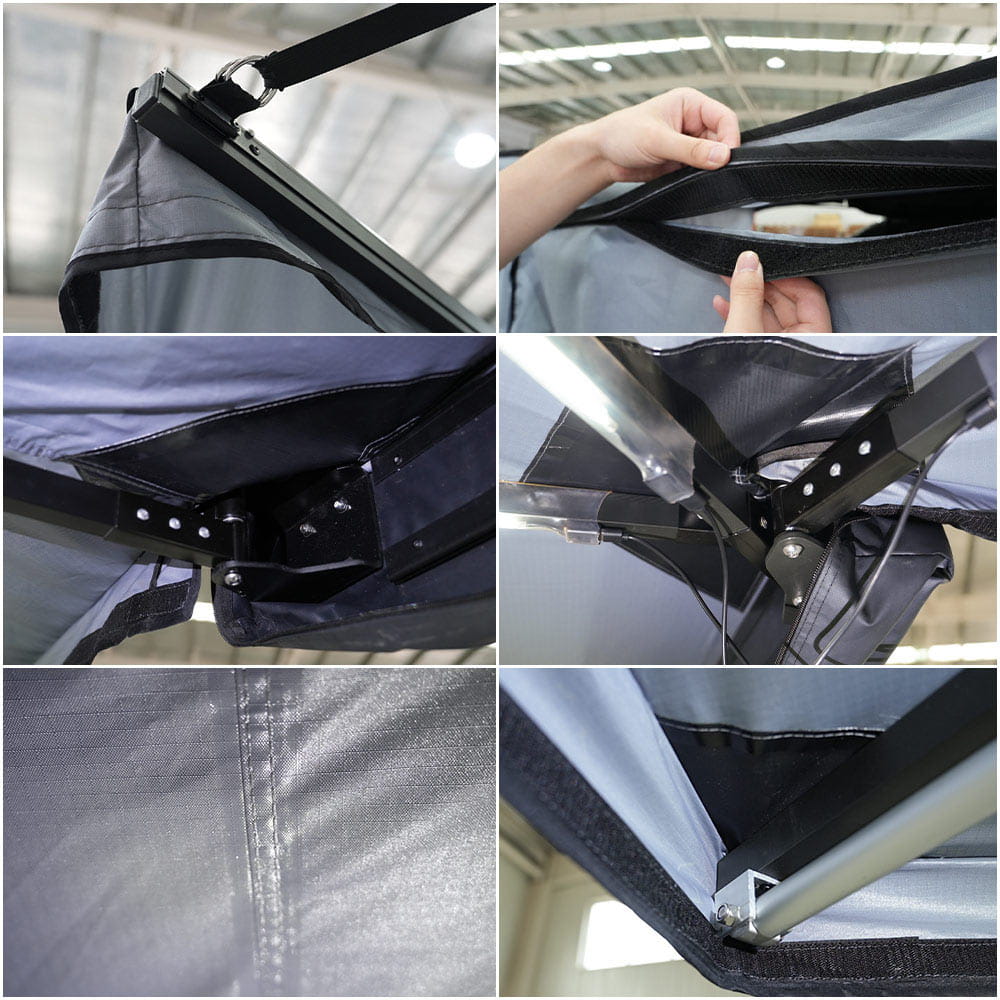 Vanpackers 270° Awning installation