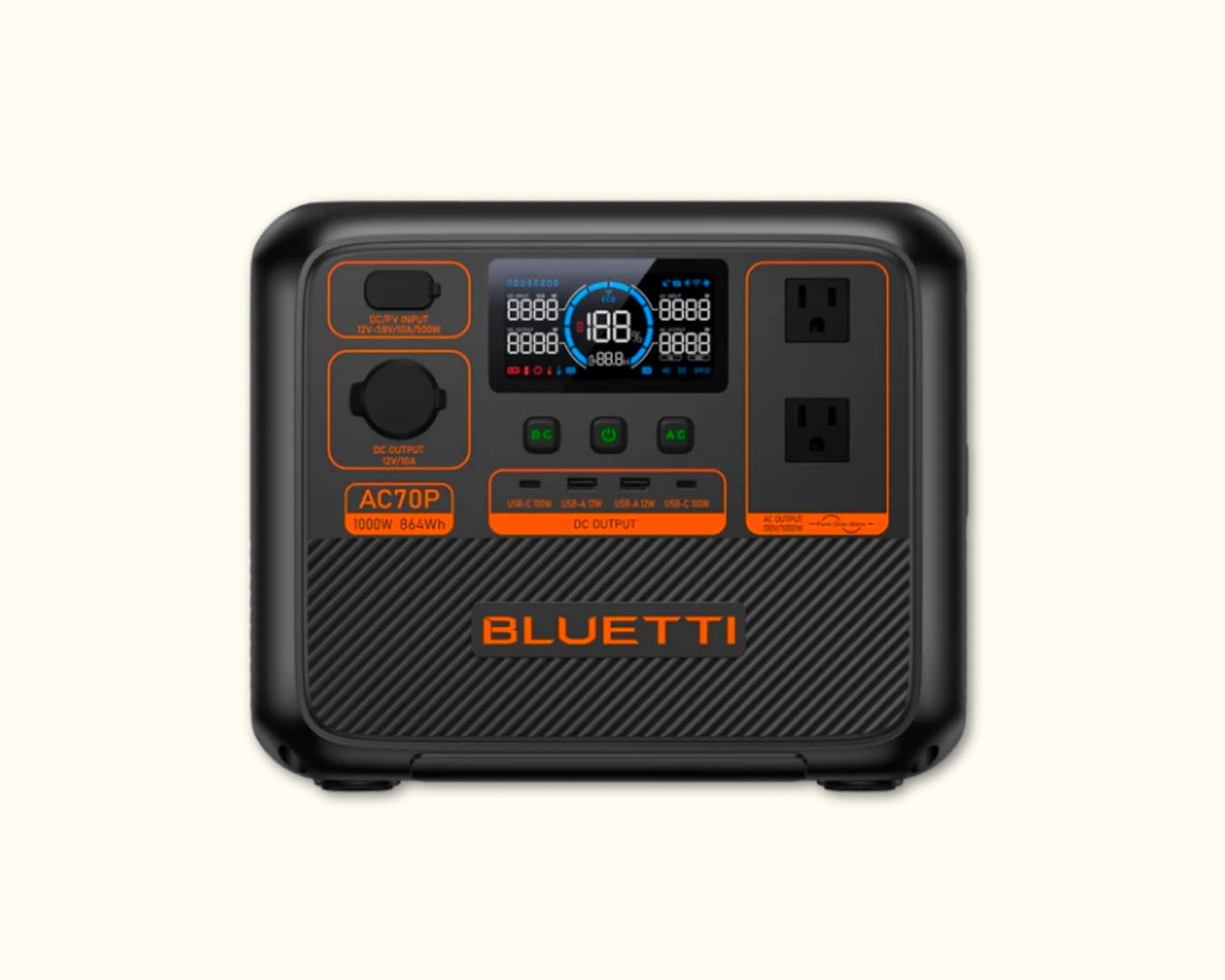 Batterie portative BLUETTI AC70P-864Wh |Vanpackers®