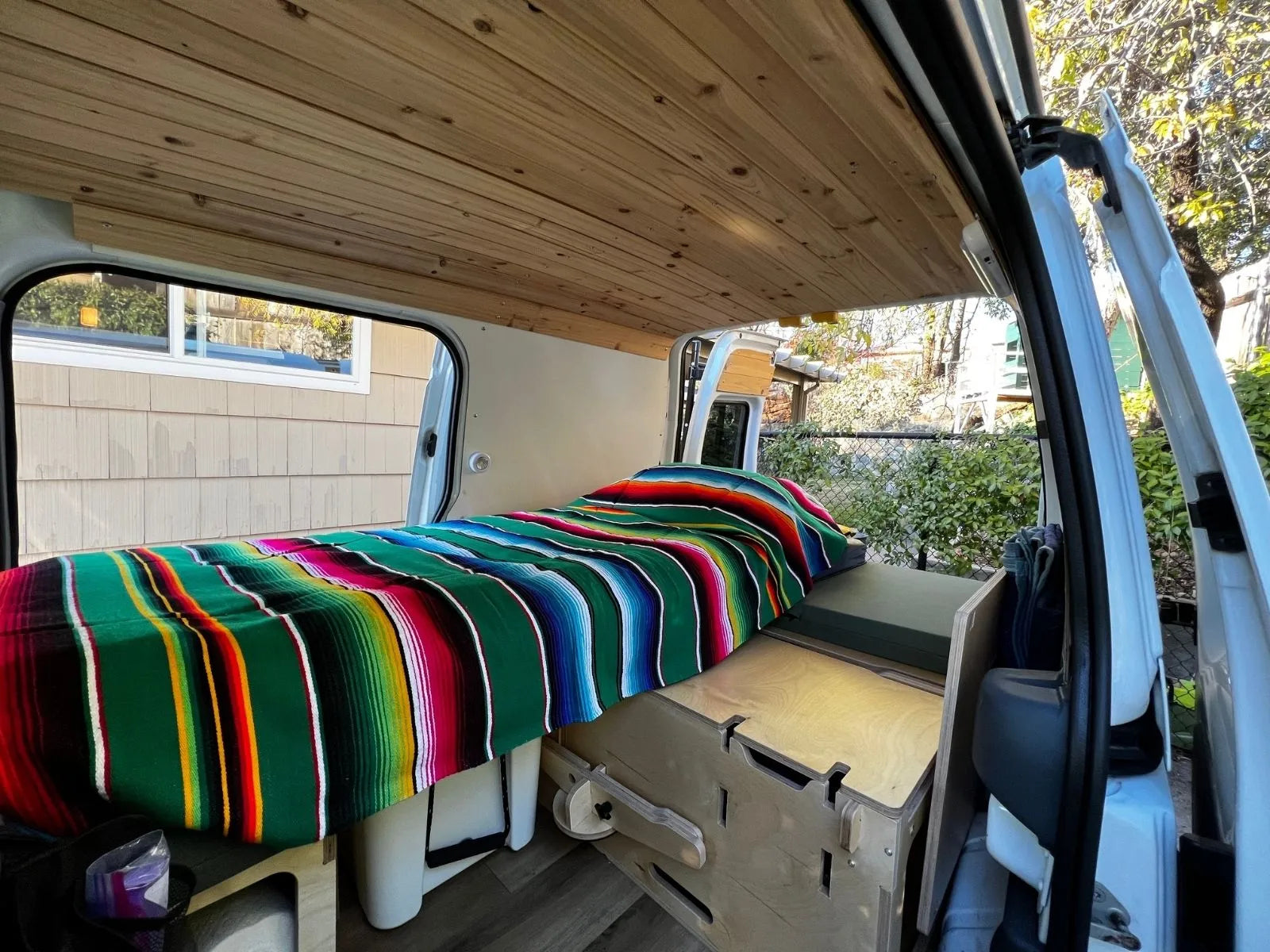 Vanpackers cargo conversion kit single bed mode