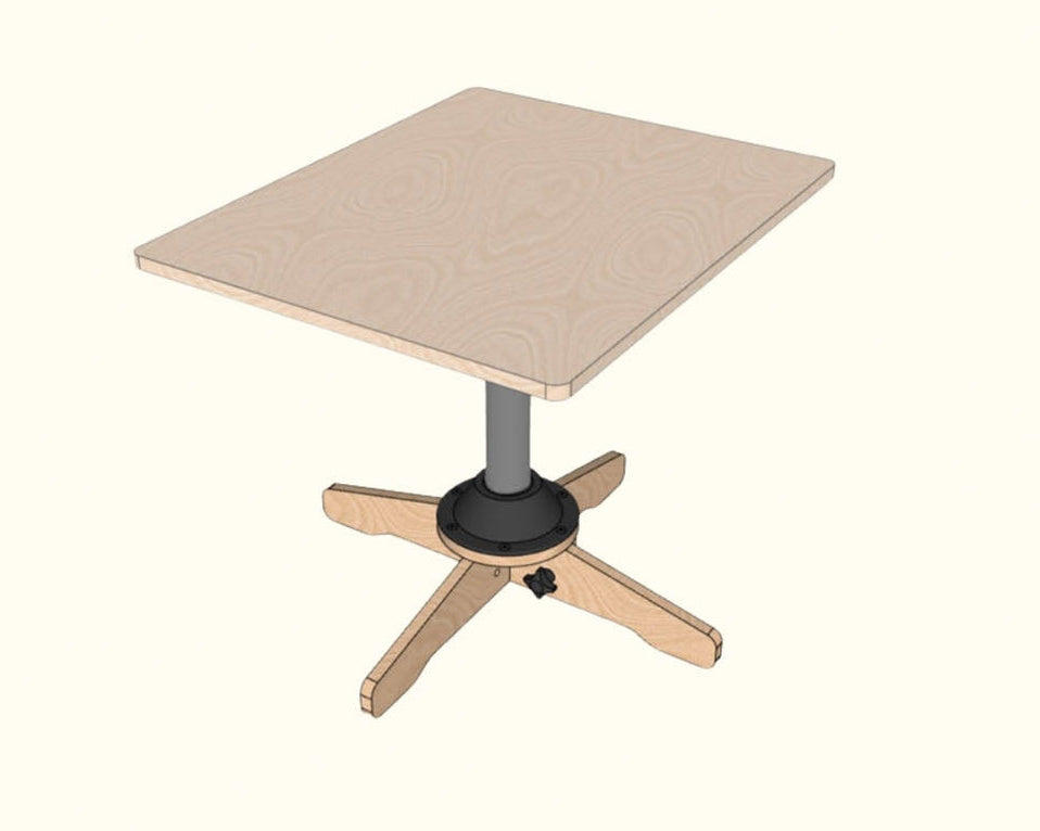 Cross Table Stand Vanpackers