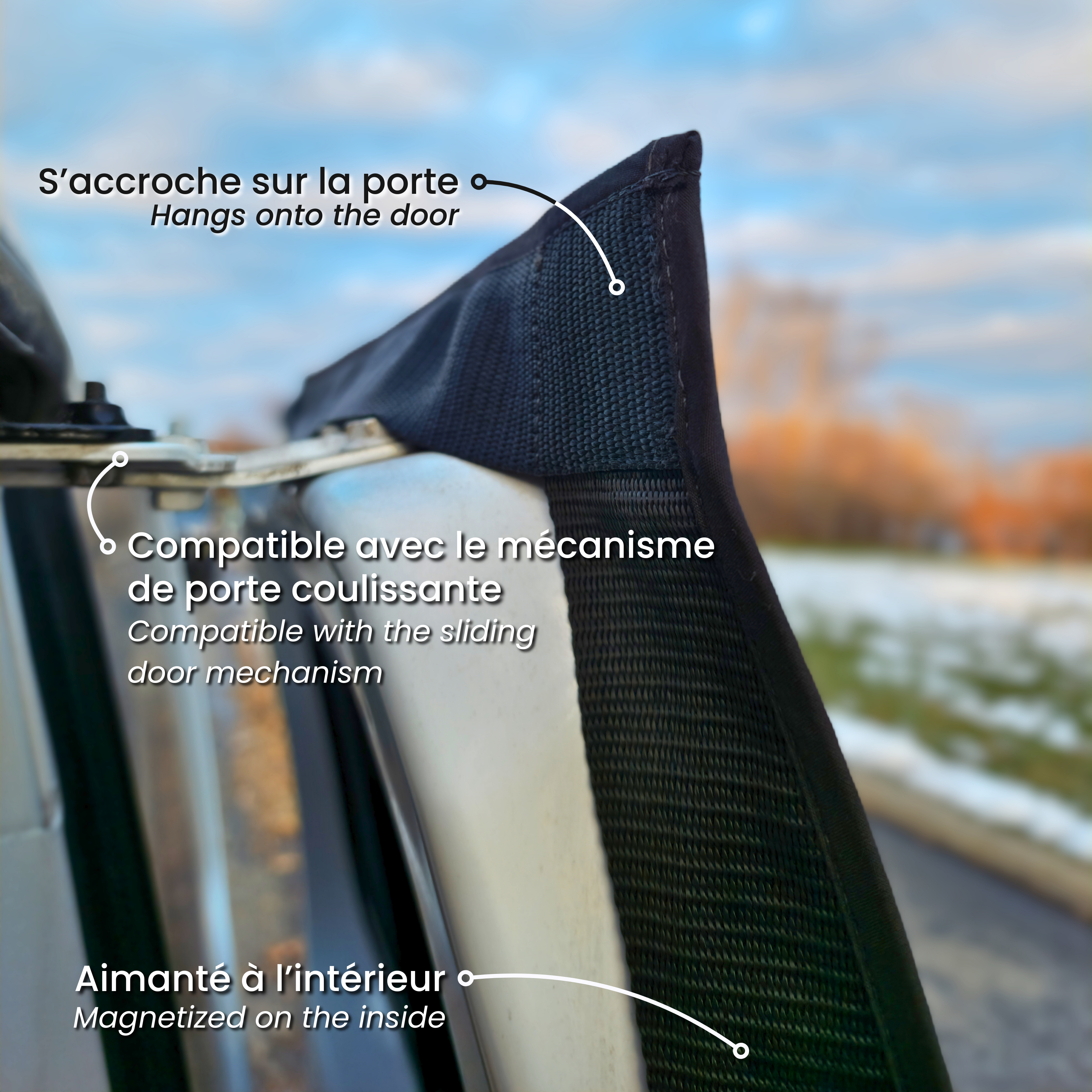 Front & Sliding Doors Bug Screens for Kia Carnival