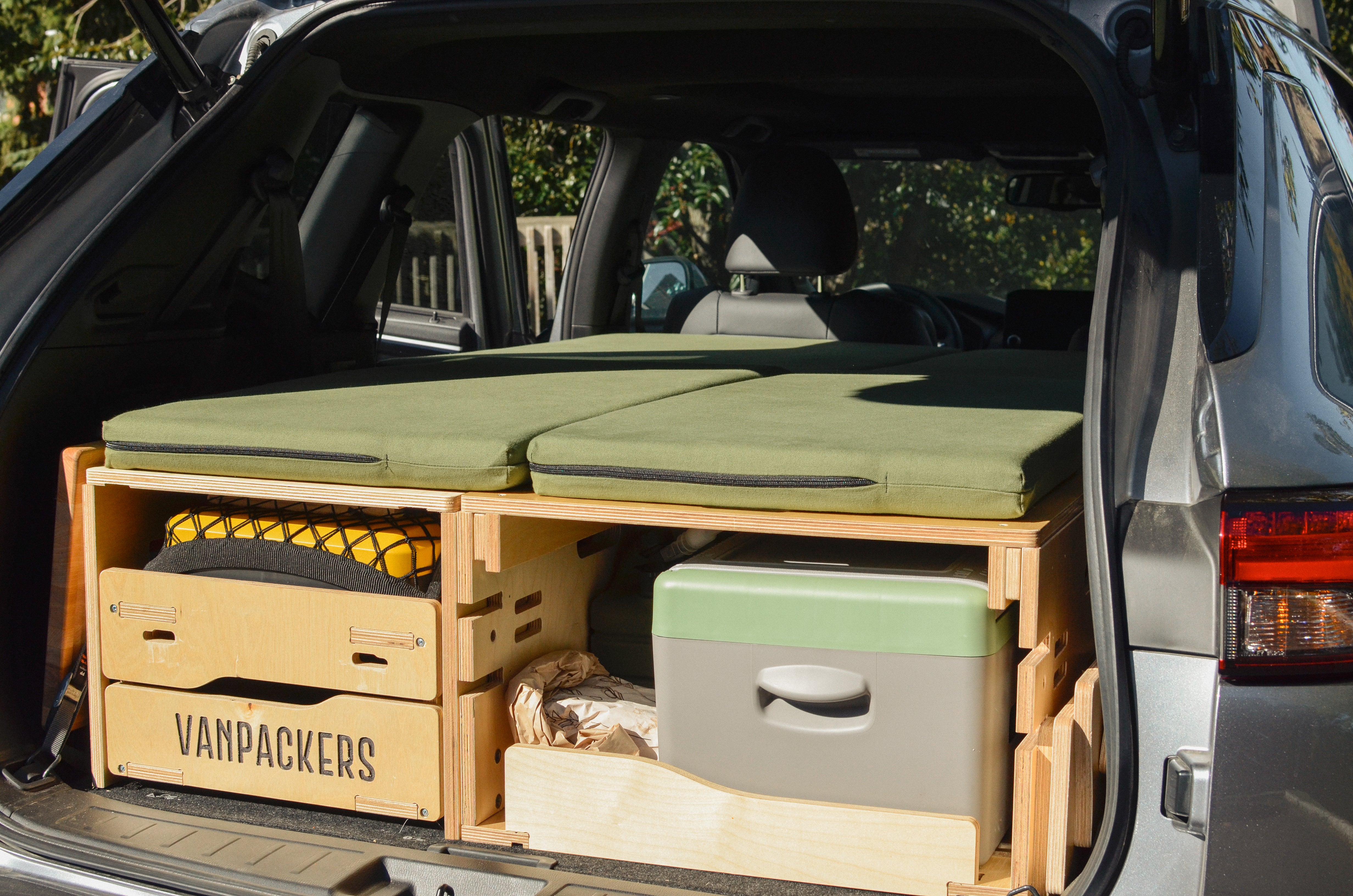 Car-camping kit - modular conversion kit | Vanpackers®