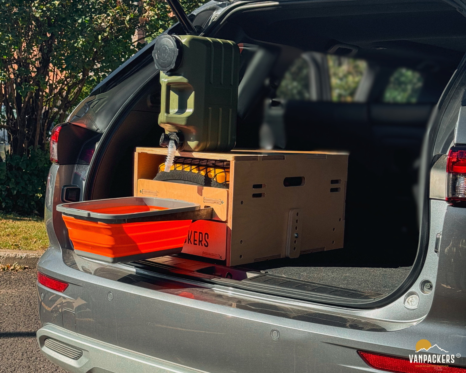 Kitchen Box and Box Plus - Trunk kitchen | VANPACKERS®