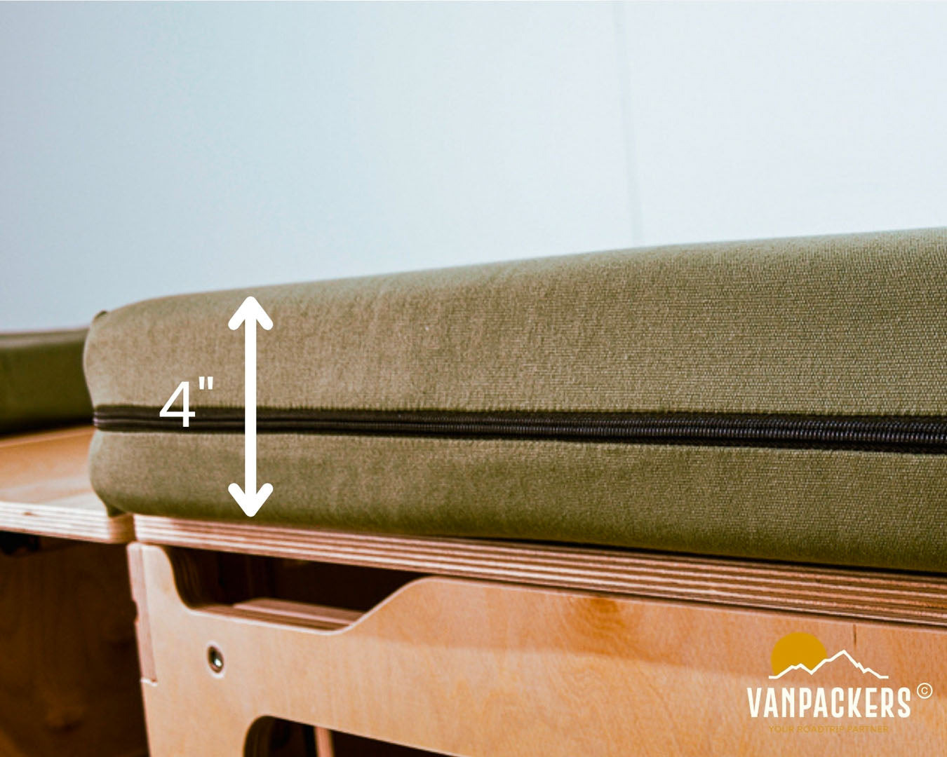 Matelas pour kit de conversion minivan et fourgonnette | Vanpackers®