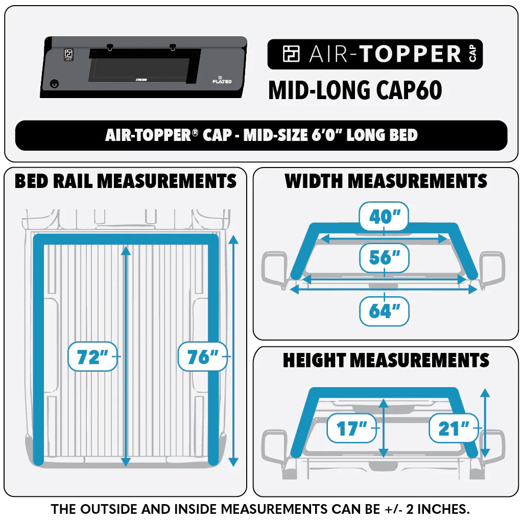 Air-Topper® - Mid/Long - CAP60 | FLATED®