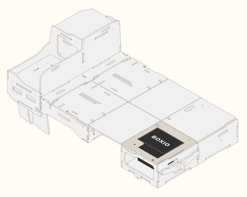 OPTION COMBO - Toilet adaptation & BOXIO toilet