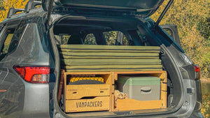 Kit de camping pour voiture - SUV, Hatchback and Crossovers | VANPACKERS®