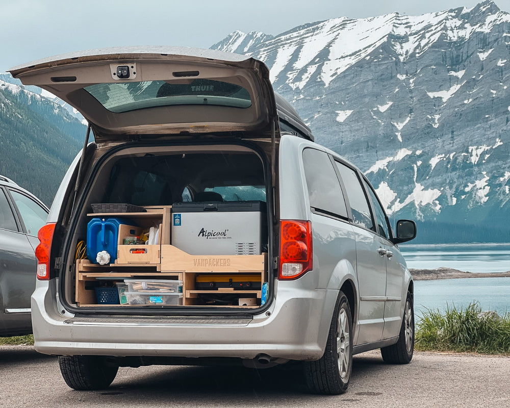 Mini Conversion Kit Minivan Camper Conversion Kit | Canadian Road Trip Ready | Vanpackers®