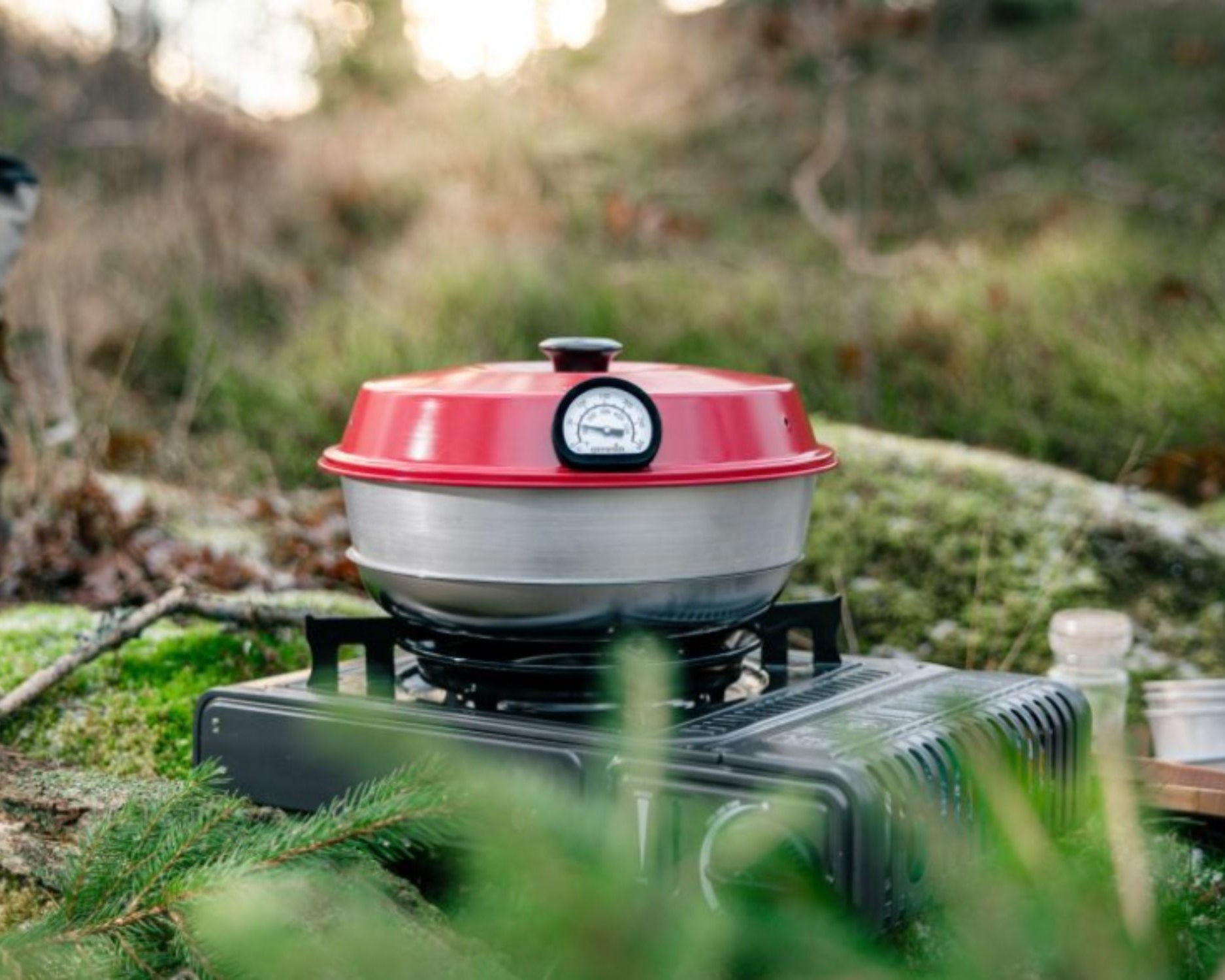 Thermometer for camping oven Omnia