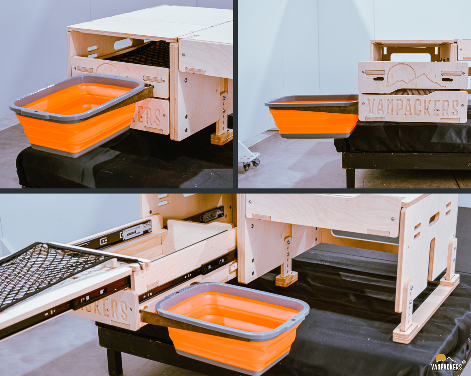 Kitchen Box and Box Plus - Trunk kitchen | VANPACKERS®