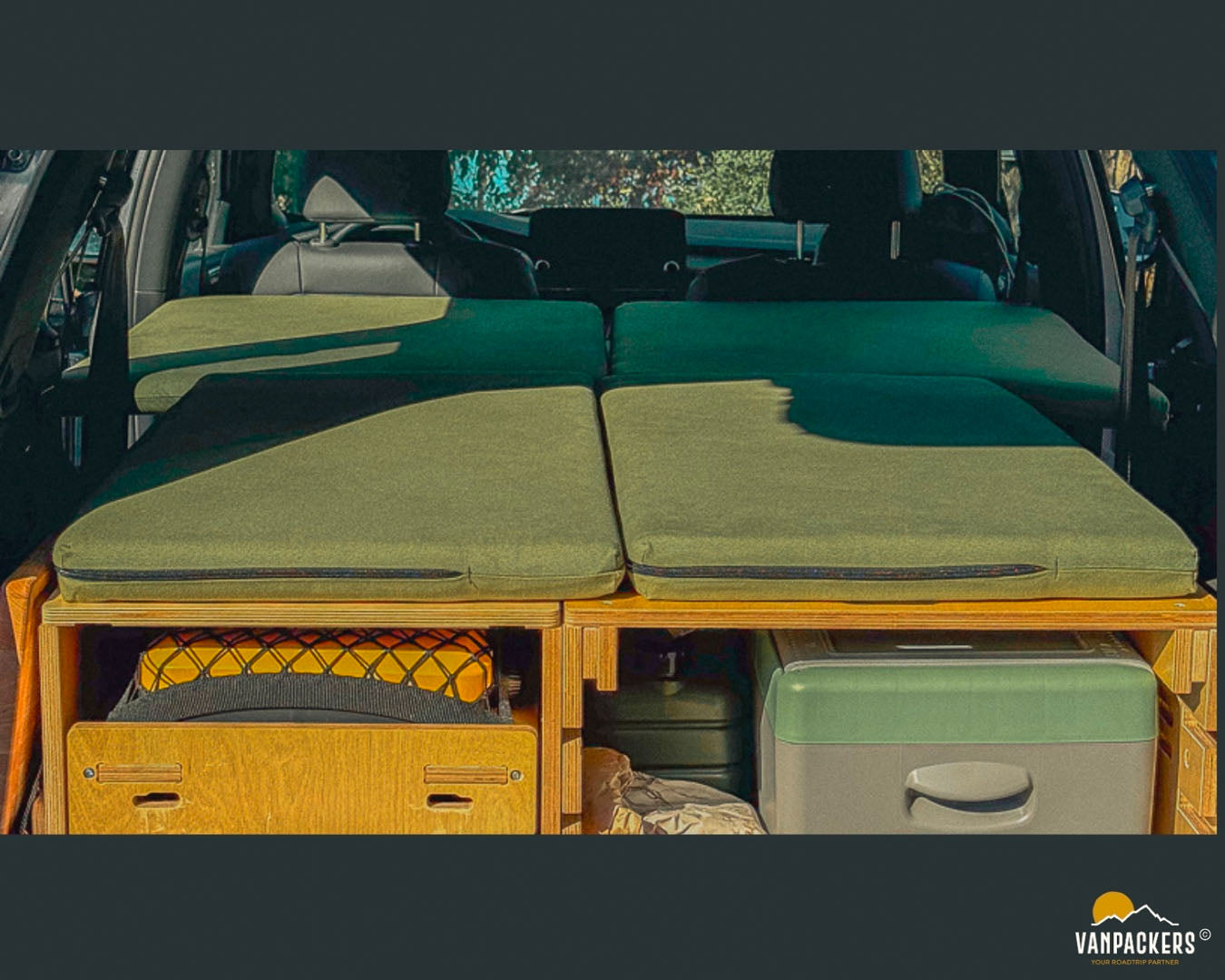 Modular car Camping kit - SUV, Hatchback and Crossovers | VANPACKERS®