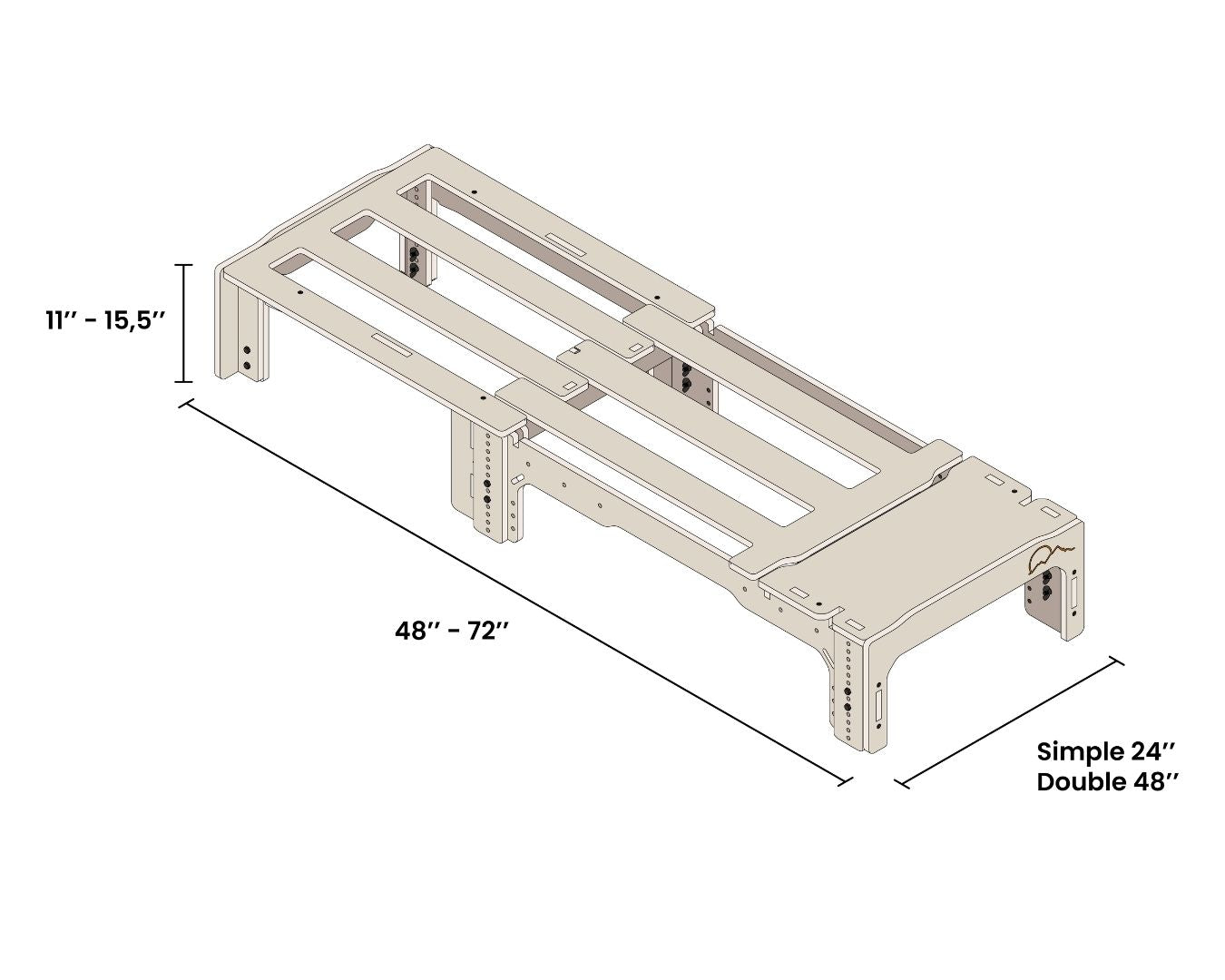 Simple kit | Modular Sleeping Platform