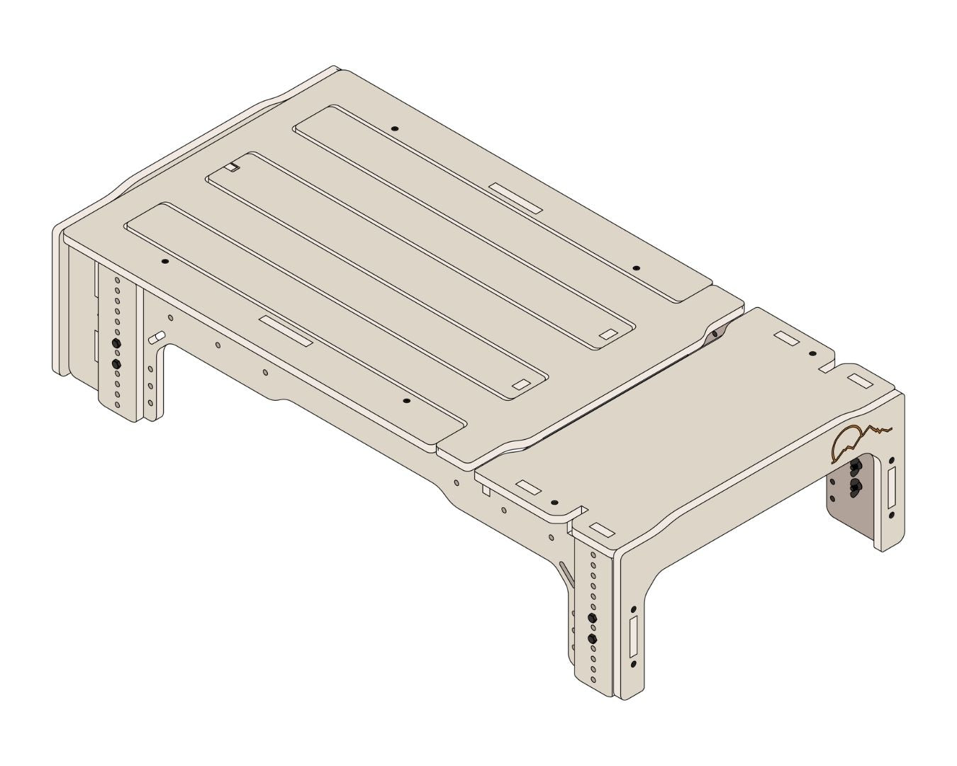 Simple kit | Modular Sleeping Platform