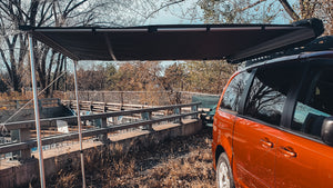 Experience premium protection with our modern design minivan awning – a practical choice for stylish adventures