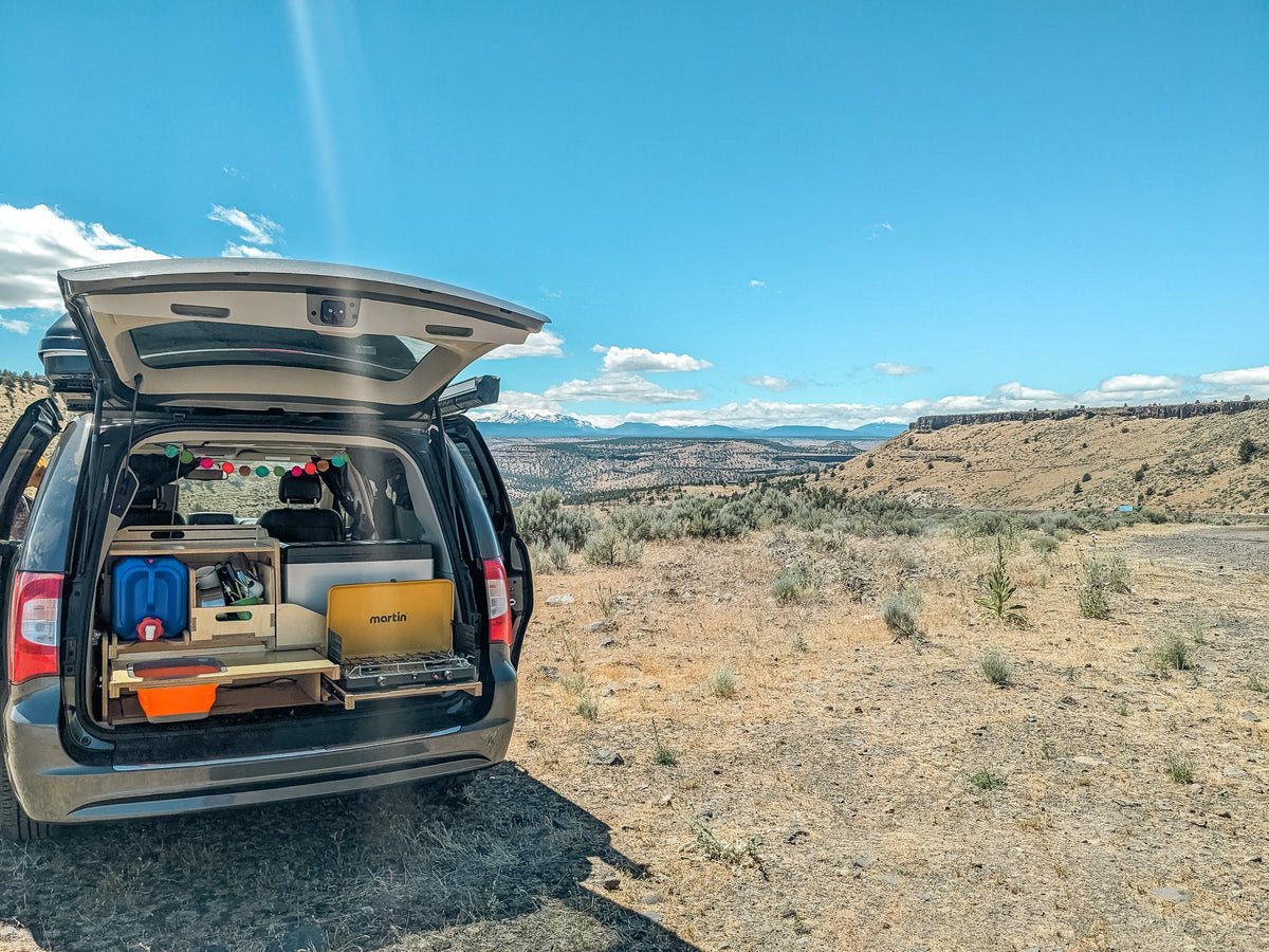 Mini Conversion Kit Minivan Camper Conversion Kit | Canadian Road Trip Ready | Vanpackers®