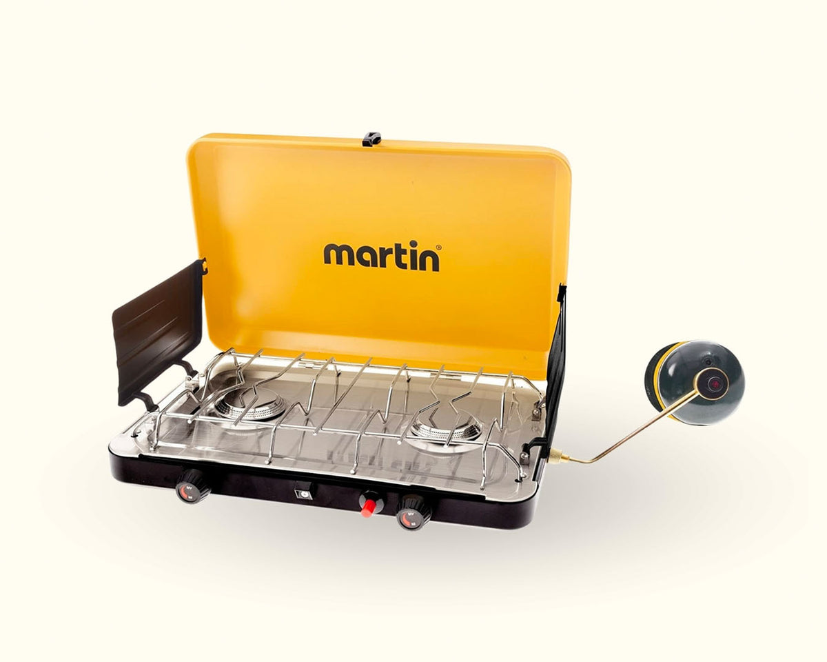 Martin Two-Burner Camping Stove - Portable Cooking | Vanpackers®