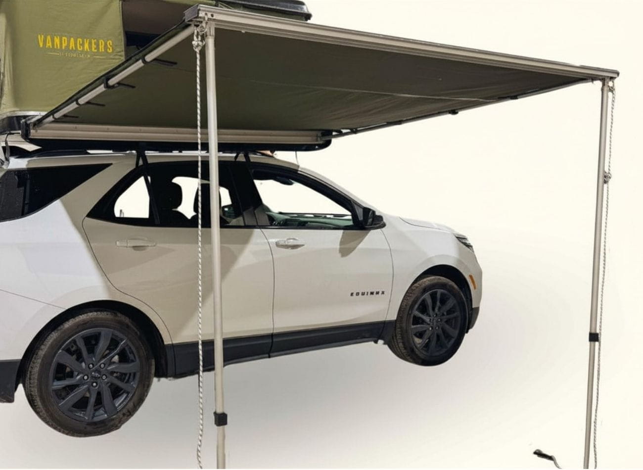 Vanpackers side awning fully opened