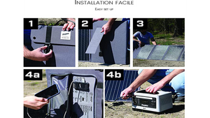 120W Foldable, Portable Solar Panel - ARC Solar 120 | Energizer