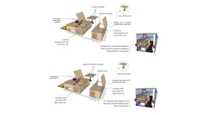 Kit de conversion Cargo - aménagement pour fourgonnette | VANPACKERS®