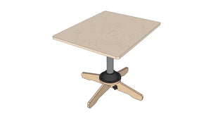 Outdoor cross table stand l VANPACKERS®