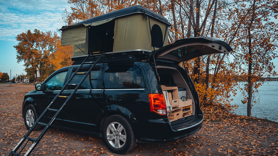 TR-125 Hard shell rooftop tent | VANPACKERS®